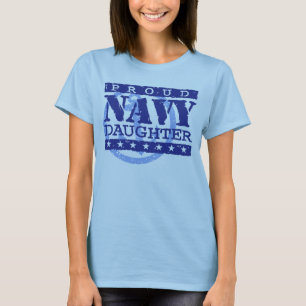 海軍誇りを持った娘 Tシャツ