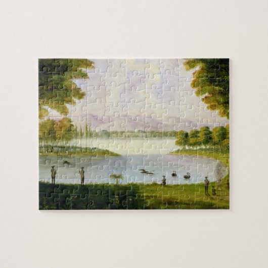 海軍調査の探険の準備のキャンプ、で ジグソーパズル (横)