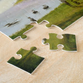 海軍調査の探険の準備のキャンプ、で ジグソーパズル (側面)