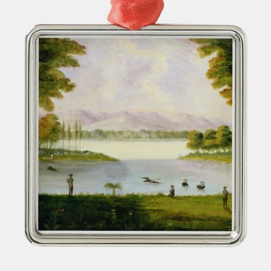 海軍調査の探険の準備のキャンプ、で メタルオーナメント (正面)