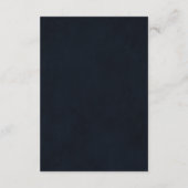 海軍赤面フローラ結婚金ゴールドの願い井戸 エンクロージャーカード (裏面)