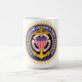 海軍退役軍人 コーヒーマグカップ (中央)