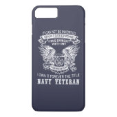 海軍退役軍人 Case-Mate iPhoneケース (裏面)