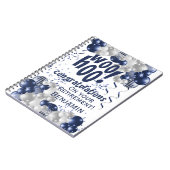 海軍退職祝い ノートブック (左側)