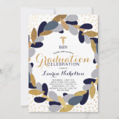 海軍金ゴールドリースナース卒業党 招待状 (正面)