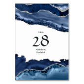 海軍銀アゲート結婚ト テーブルナンバー (裏面)