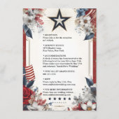 海軍陸軍海兵戦艦軍隊結婚 エンクロージャーカード (正面)