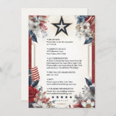 海軍陸軍海兵戦艦軍隊結婚 エンクロージャーカード (正面/裏面)