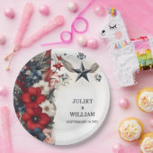 海軍陸軍海兵戦艦軍隊結婚 ペーパープレート (パーティー)