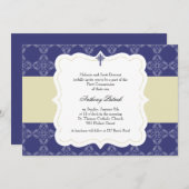 海軍青十字会 招待状 (正面/裏面)