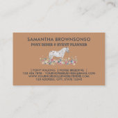 海軍馬術訓練馬 名刺 (裏面)