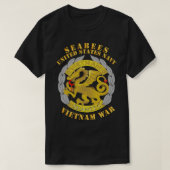 海軍 – シービーズメダル – ベトナム戦争 Tシャツ (デザイン正面)