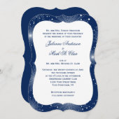 海軍(ホワイト·日が差すこと結婚ズ) 招待状 (正面/裏面)