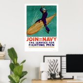 海軍、戦闘員局(US02288) ポスター (ホームオフィス)