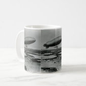 海軍Chathamに飛ぶ海軍Bクラスの軟式小型飛行船 コーヒーマグカップ (正面左)