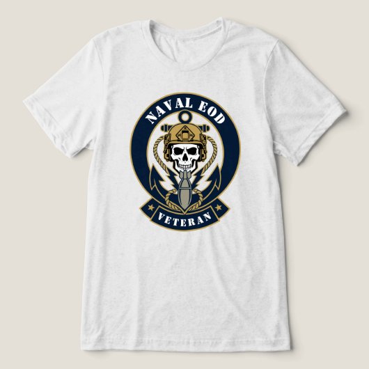 海軍EOD トライブレンドＴシャツ (デザイン正面)