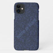 海軍HAMbWGのCamouflage iPhoneケース iPhone 11ケース (裏面)
