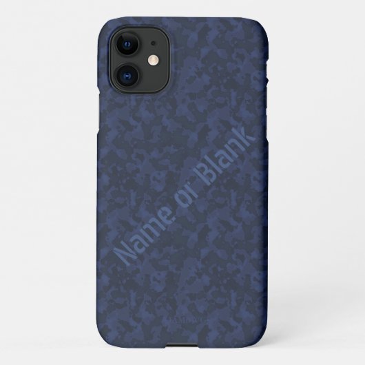 海軍HAMbWGのCamouflage iPhoneケース iPhone 11ケース (裏面)