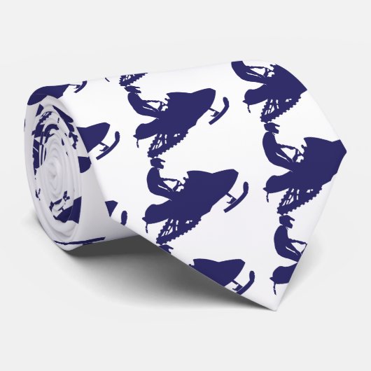 海軍Snowmobiler ネクタイ (ロール)