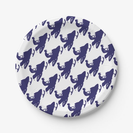 海軍Snowmobiler ペーパープレート (正面)