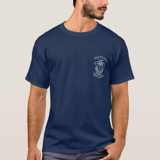海軍TシャツのStromness SCのロゴ Tシャツ
