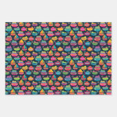 海輸送パターン ラッピングペーパーシート (正面2)