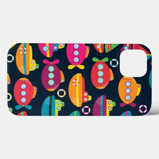 海輸送パターン Case-Mate iPhoneケース (裏面 (横))