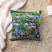 海辺あじさい枕 クッション (ブランケット)