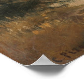 海辺でおしゃべりする女性たち - カミーユ・ピッサロ 美術 ポスター (角)