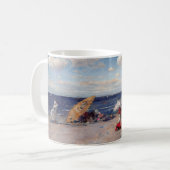 海辺で コーヒーマグカップ (正面左)