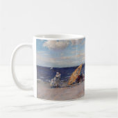 海辺で コーヒーマグカップ (左)