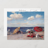 海辺で ポストカード (正面/裏面)