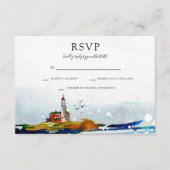 海辺のご招待 出欠カード (正面)