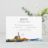 海辺のご招待 招待状 (スタンド正面)