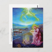 海辺のはがきに ポストカード (正面/裏面)