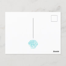 海辺のはがきサンキューカード