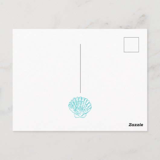 海辺のはがきサンキューカード ポストカード (裏面)