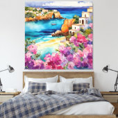 海辺のアーチ» キャンバスプリント (インサイチュ (寝室))