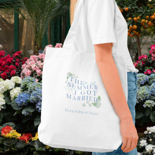 海辺のウェディングシーズンの魔法を「The Summer I Got Married」で捉えて―ソフ トートバッグ