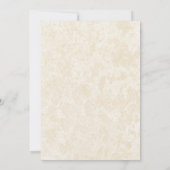 海辺のウェディング 招待状 (裏面)