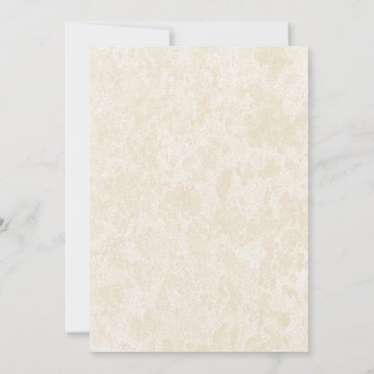 海辺のウェディング 招待状 (裏面)