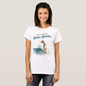 海辺のカウガールたちを集合 Tシャツ (正面フル)