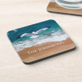 海辺のカモメ コースター (左側)