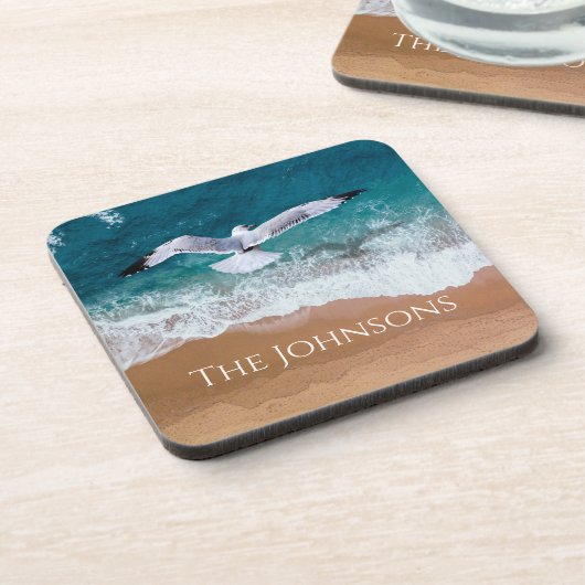 海辺のカモメ コースター (左側)