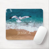 海辺のカモメ マウスパッド (マウス)