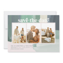 海辺のシーグラス|3枚の写真で作るSave The Date