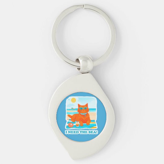 海辺のジンジャークラブ 夏が恋しい キーホルダー (正面)