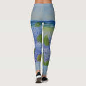 海辺のハイドランジア レギンス (裏面)