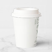 海辺のバチェロレッテパーティー グリーン 紙コップ (右)