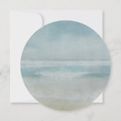 海辺のヒトデの結婚式の招待 招待状 (裏面)